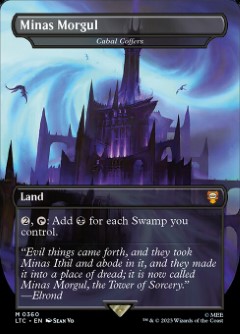 🔥 Cabal Coffers - Minas Morgul The Lord of the Rings- Tales of Middle-earth Commander decks Topper